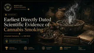 Editorial illustration for Earliest Directly Dated Scientific Evidence of Cannabis Smoking