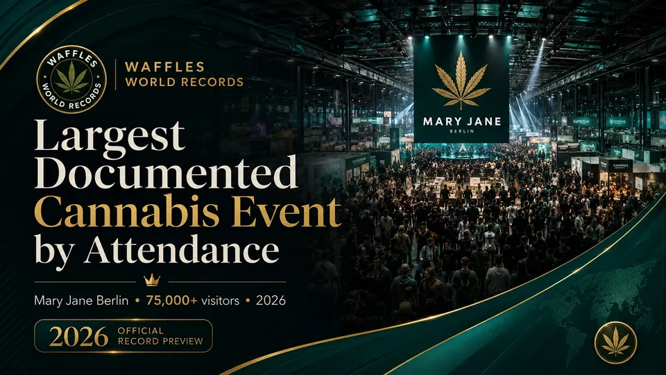 Editorial scene for Largest Documented Cannabis Event by Attendance