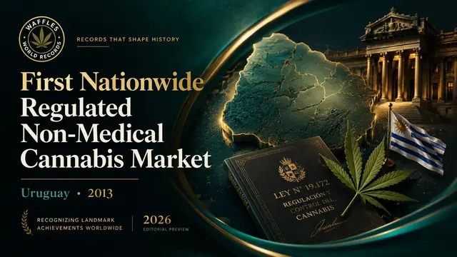 Full editorial preview for First Nationwide Regulated Non-Medical Cannabis Market